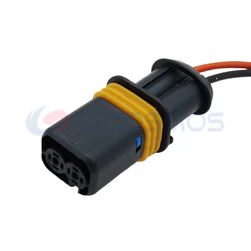 Automotive Waterproof Wire Harness Connector for Car Connector Plug 2-Pin Female 182860000 - image 2